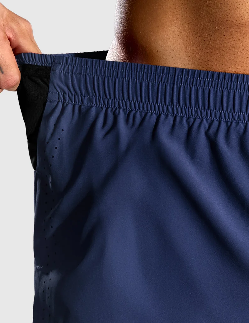 Limitless Men's 3.5" Running Shorts Marathon Training Shorts with Liner