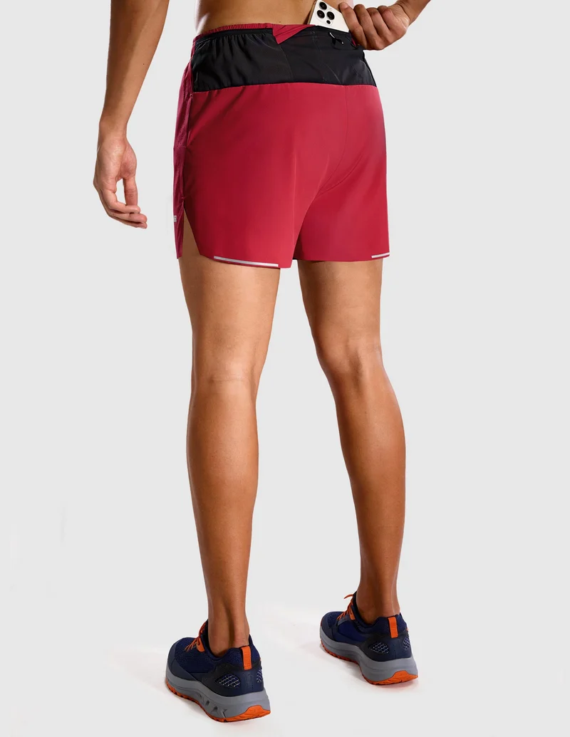 Limitless Men's 3.5" Running Shorts Marathon Training Shorts with Liner