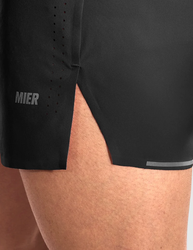 Limitless Men's 3.5" Running Shorts Marathon Training Shorts with Liner