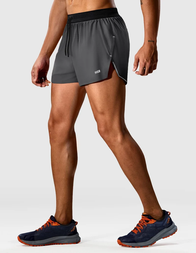 Limitless Men's 2.5" Running Shorts Marathon Race Shorts