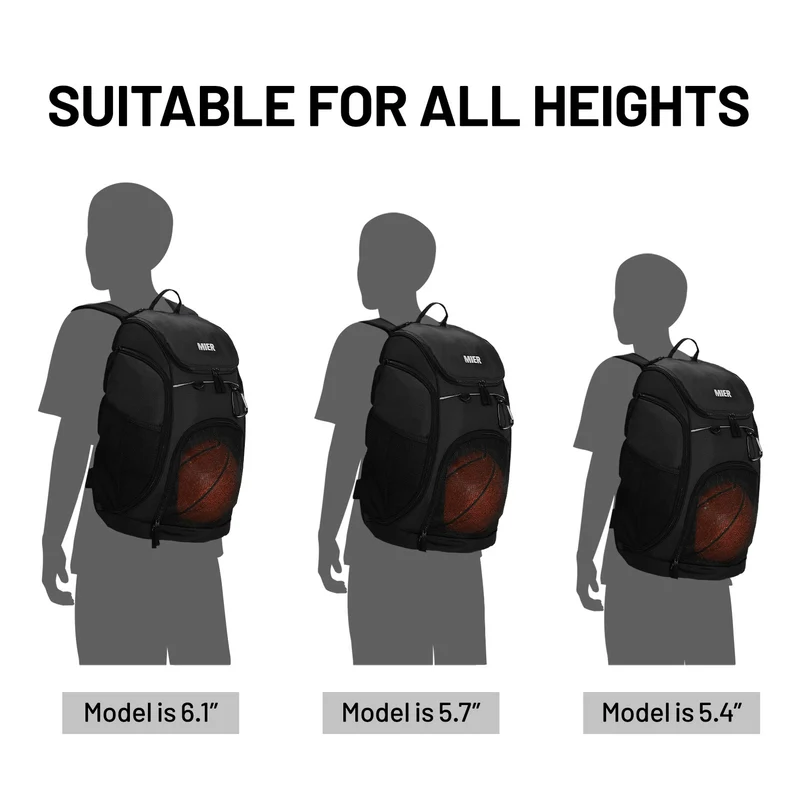 Basketball Backpack Large Sports Bag with Laptop Compartment