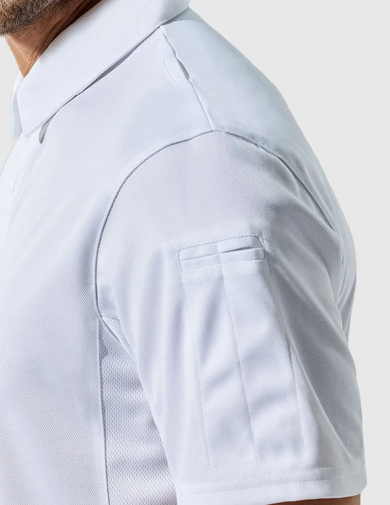 Men's Tactical Polo Shirts Outdoor Performance Collared Shirt