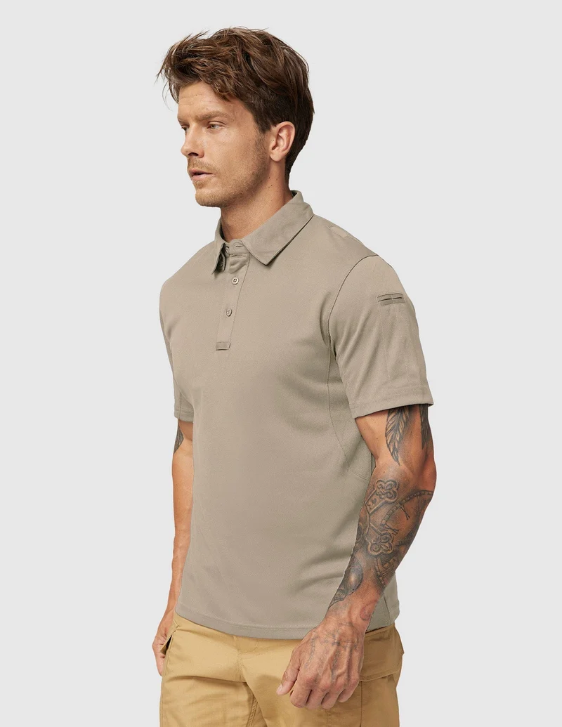 Men's Tactical Polo Shirts Outdoor Performance Collared Shirt