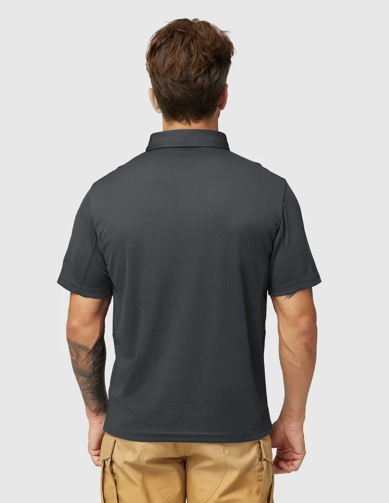 Men's Tactical Polo Shirts Outdoor Performance Collared Shirt