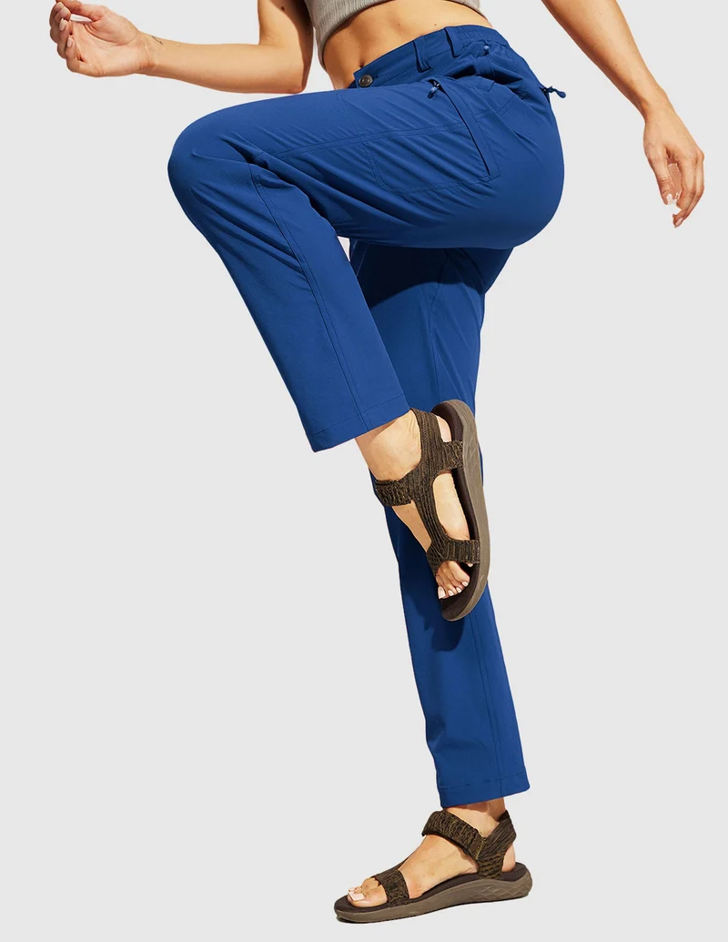 Women's Quick Dry Cargo Pants Lightweight Hiking Pants