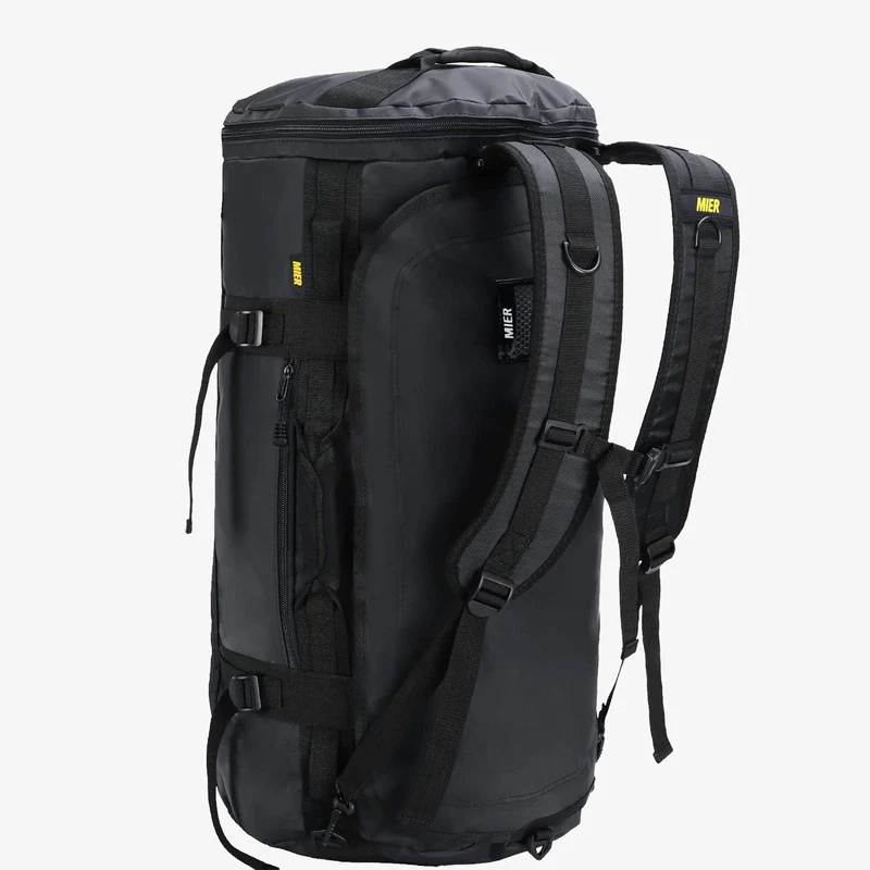 Large Duffel Backpack Sports Gym Bag with Shoe Compartment