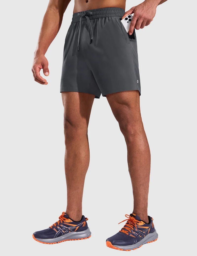 Men's SprintDry™ Running Shorts W/2 Zip Pockets 5 Inch
