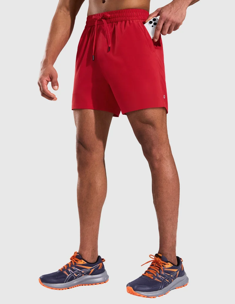 Men's SprintDry™ Running Shorts W/2 Zip Pockets 5 Inch