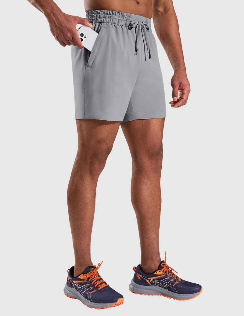 Men's SprintDry™ Running Shorts W/2 Zip Pockets 5 Inch