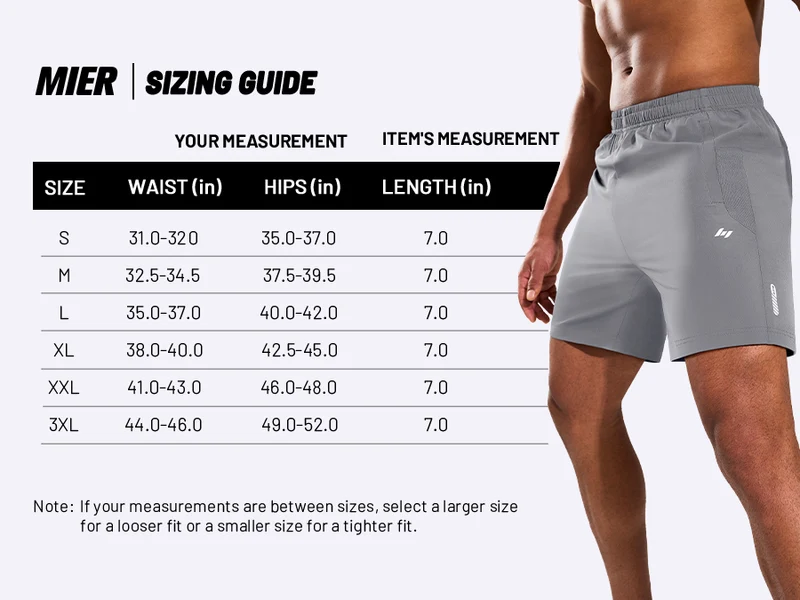 Men's SprintDry™ Running Shorts W/Zip Pockets 7 Inch