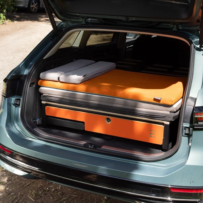 EGOE Nestbox S Komplettset – Campingbox mit Küche, Bett & Wassermodul