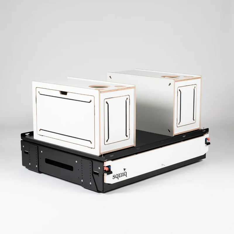 squiq Traveler max – Campingbox und Kofferraumauszug für Vans