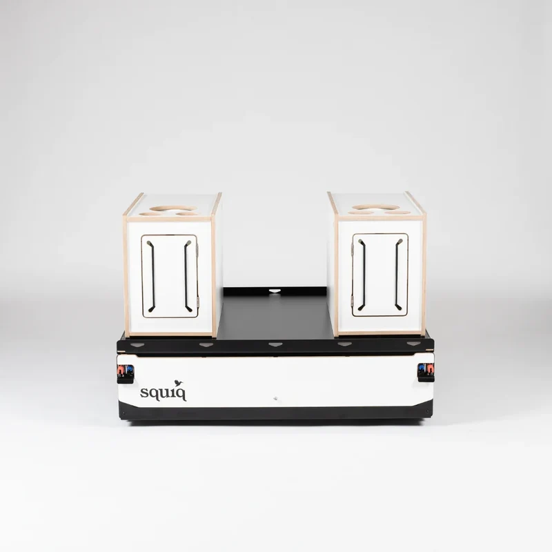 squiq Traveler compact – Campingbox und Kofferraumauszug für kleine Kombis