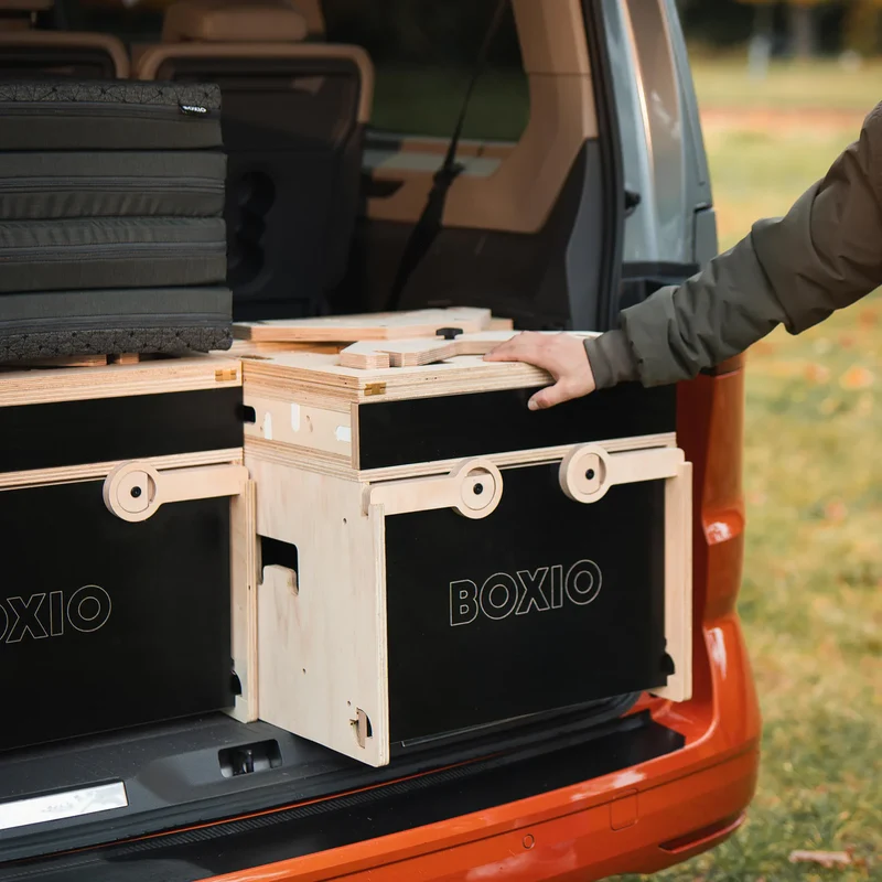 BOXIO RACK Modulares Campingbett M