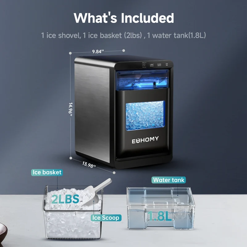 Euhomy Pearl L1 Plus Nugget Ice Maker