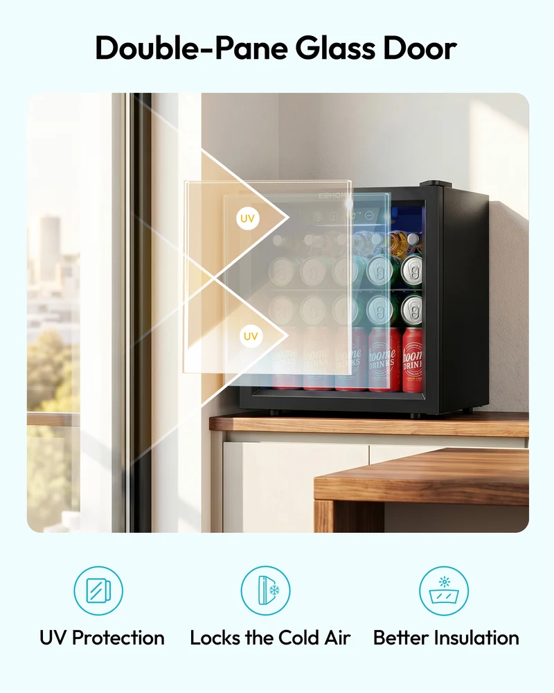 Euhomy Fizz 55 Beverage Refrigerator