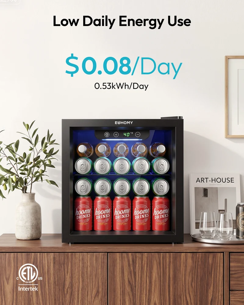 Euhomy Fizz 55 Beverage Refrigerator