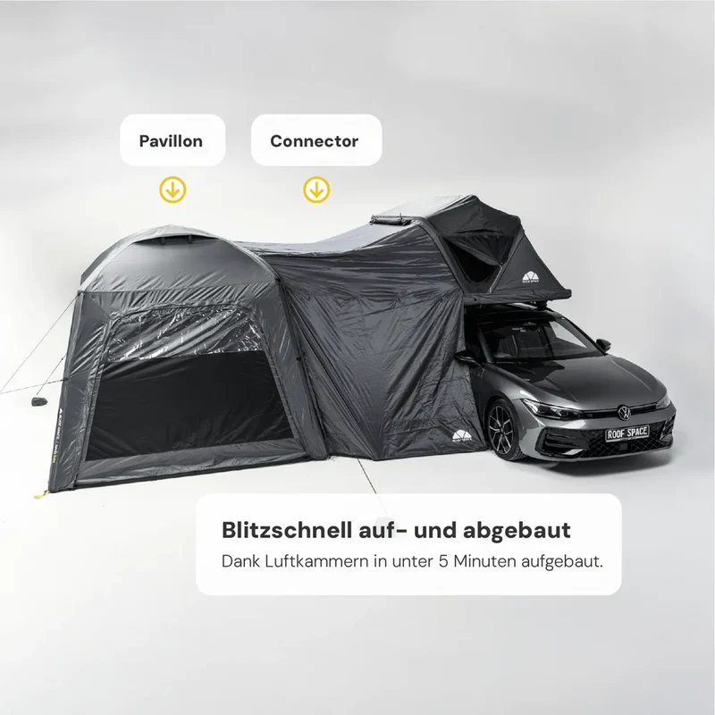 Vorzelt FAMILY BASE für Dachzelt ROOF SPACE 2 & 4