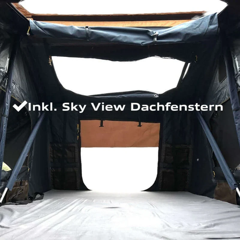 Dachzelt Elements Gen II - 140 cm - Farbe Ocean