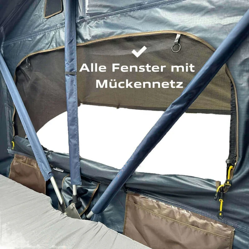 Dachzelt Elements Gen II - 140 cm - Farbe Ocean