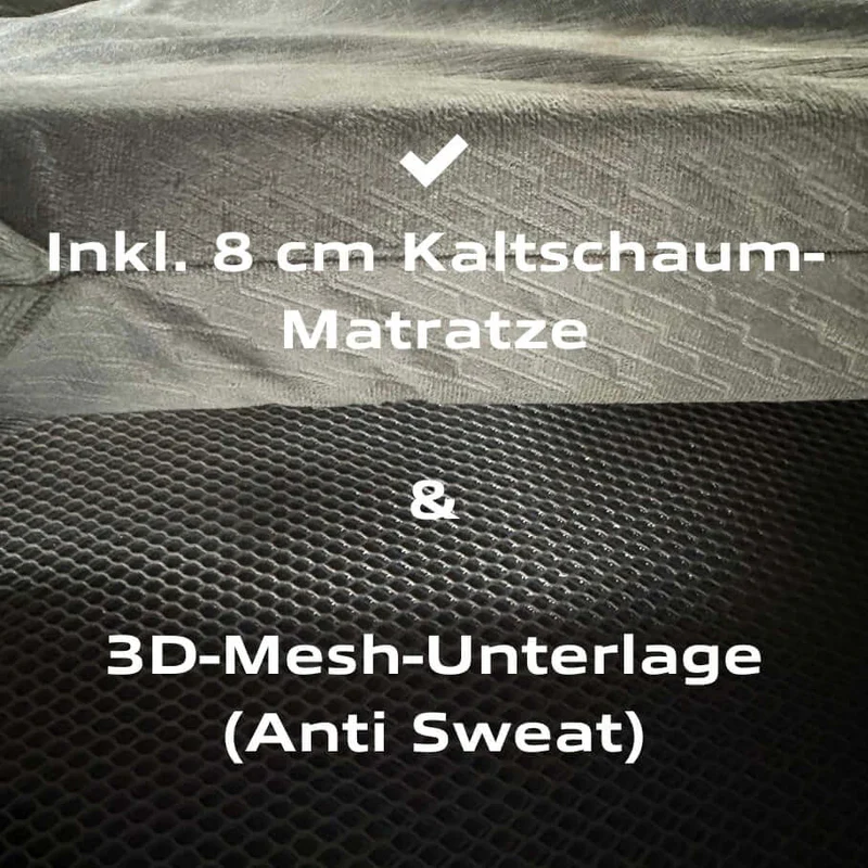Dachzelt Elements Gen II - 140 cm - Farbe Ocean