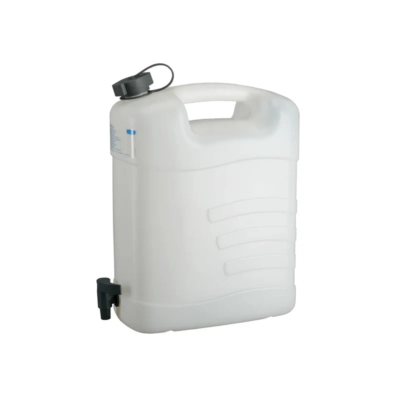 Wasserkanister 15l HDPE mit Ablasshahn
