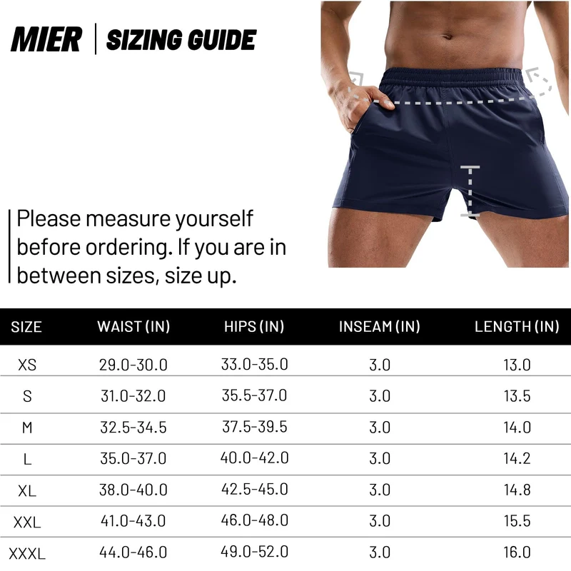 Men's PaceLite Running Shorts W/Brief 3"
