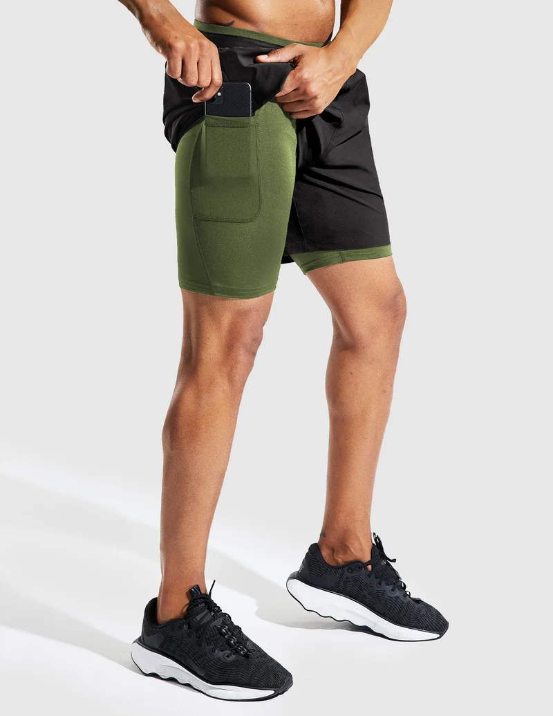Men's SprintDry™ 2 in 1 Running Shorts 5"