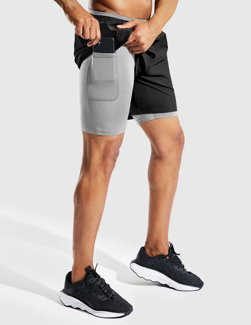 Men's SprintDry™ 2 in 1 Running Shorts 5"