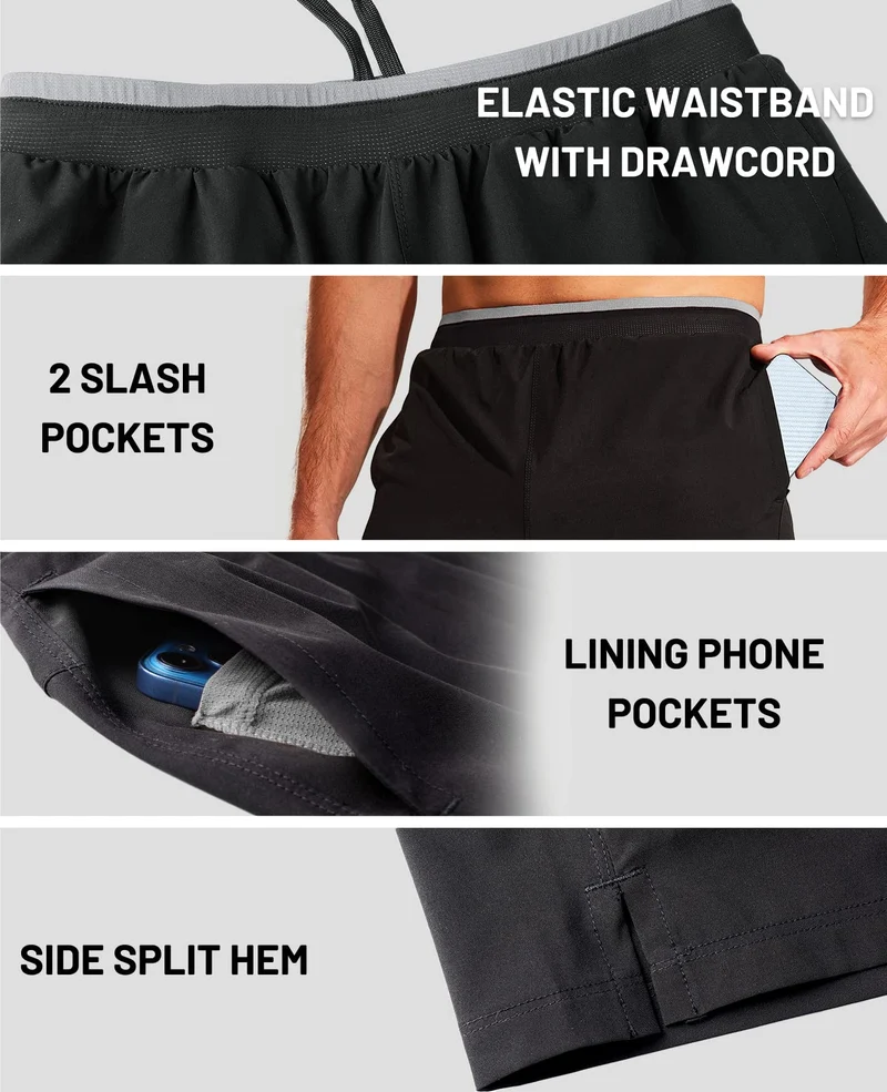 Men's SprintDry™ 2 in 1 Running Shorts 5"
