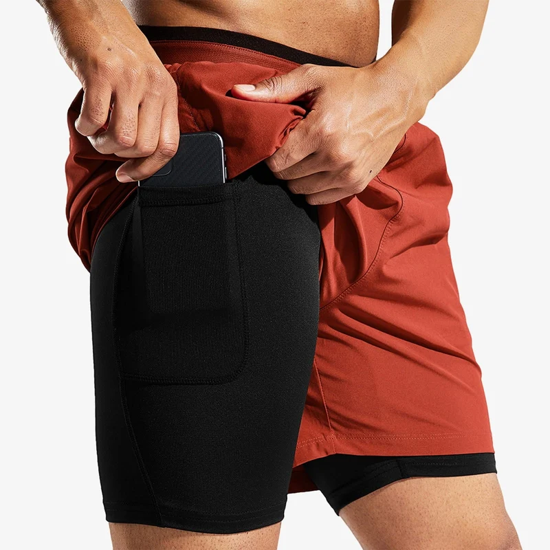 Men's SprintDry™ 2 in 1 Running Shorts 5"