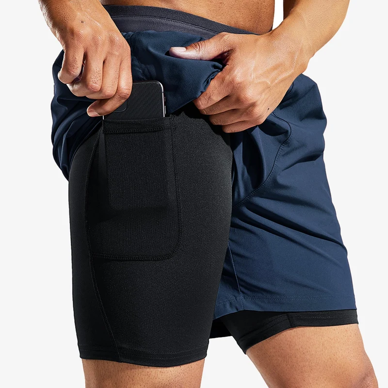 Men's SprintDry™ 2 in 1 Running Shorts 5"