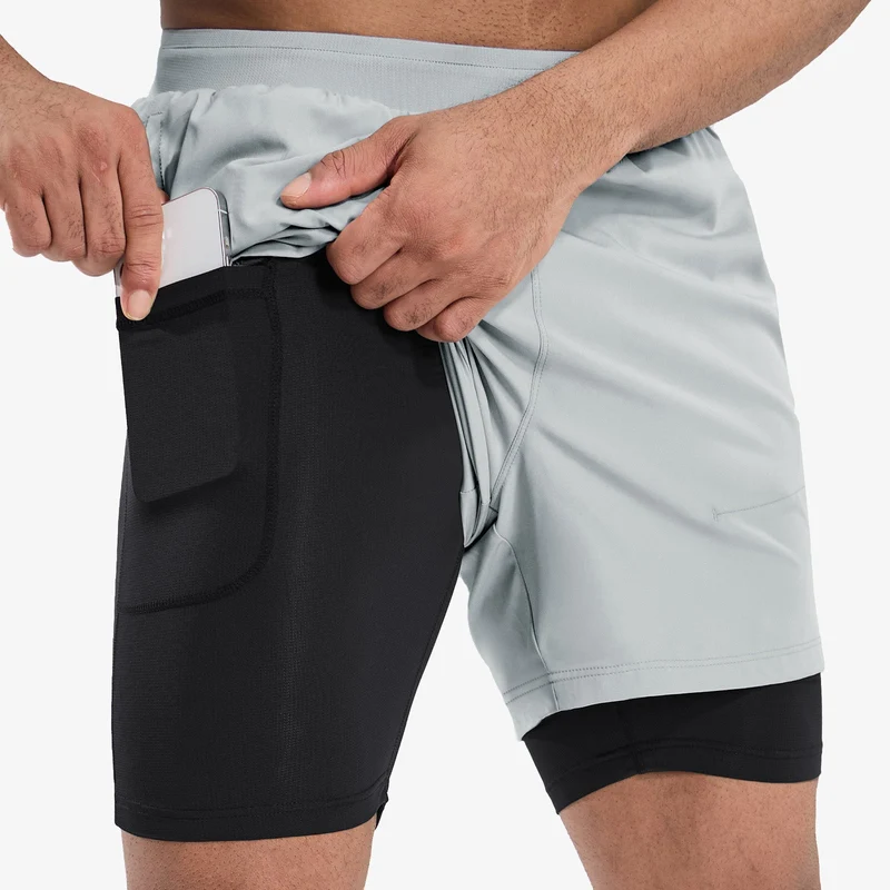 Men's SprintDry™ 2 in 1 Running Shorts 5"