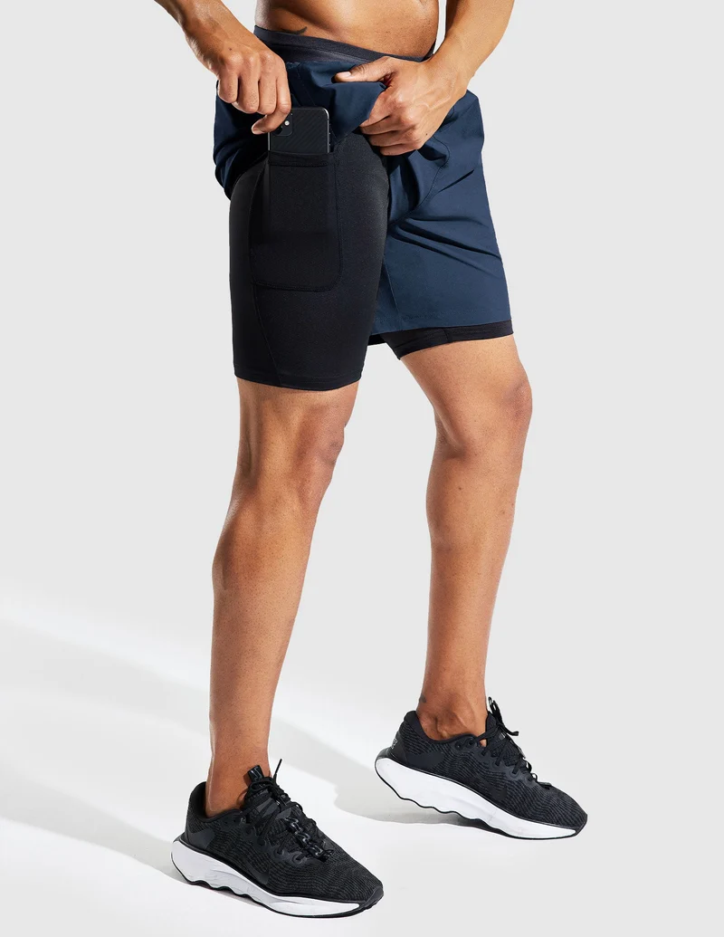 Men's SprintDry™ 2 in 1 Running Shorts 5"