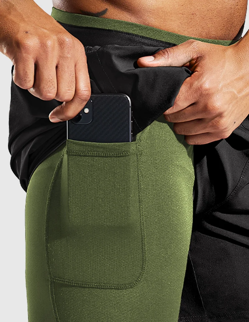 Men's SprintDry™ 2 in 1 Running Shorts 5"