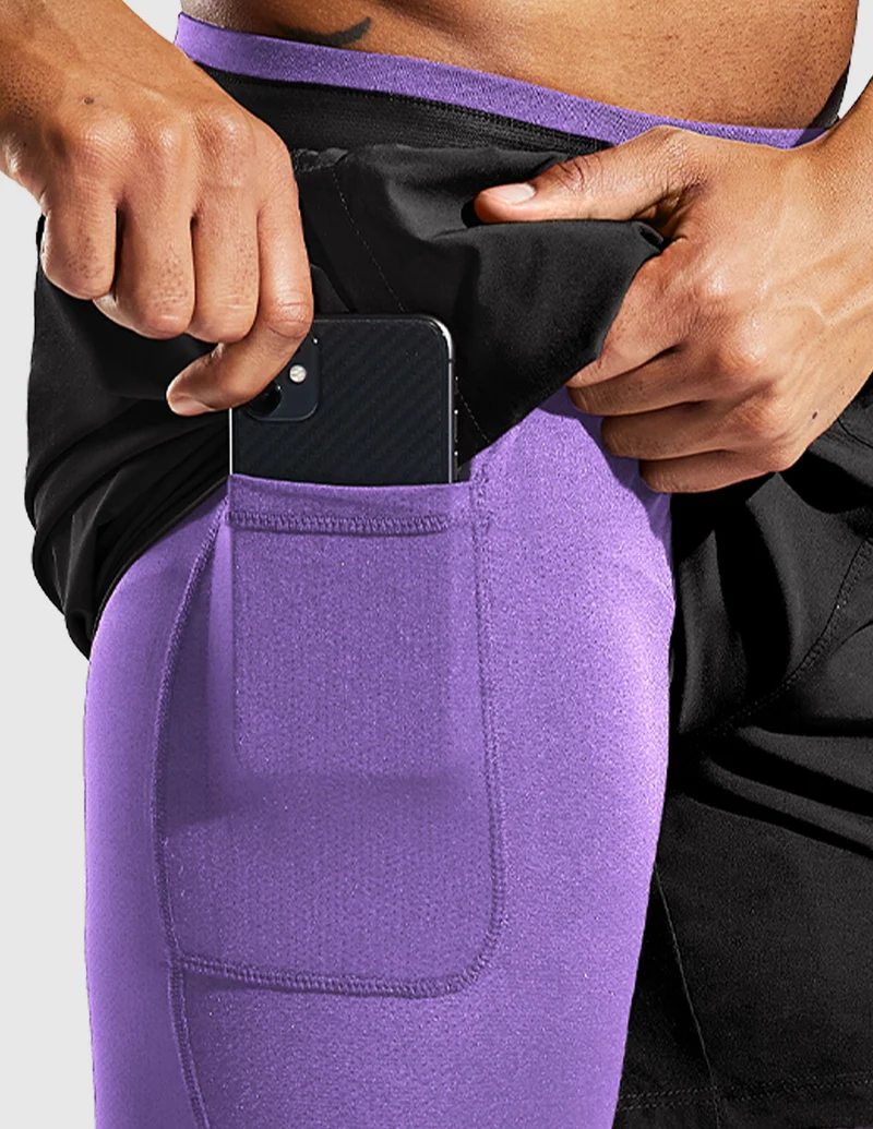 Men's SprintDry™ 2 in 1 Running Shorts 5"