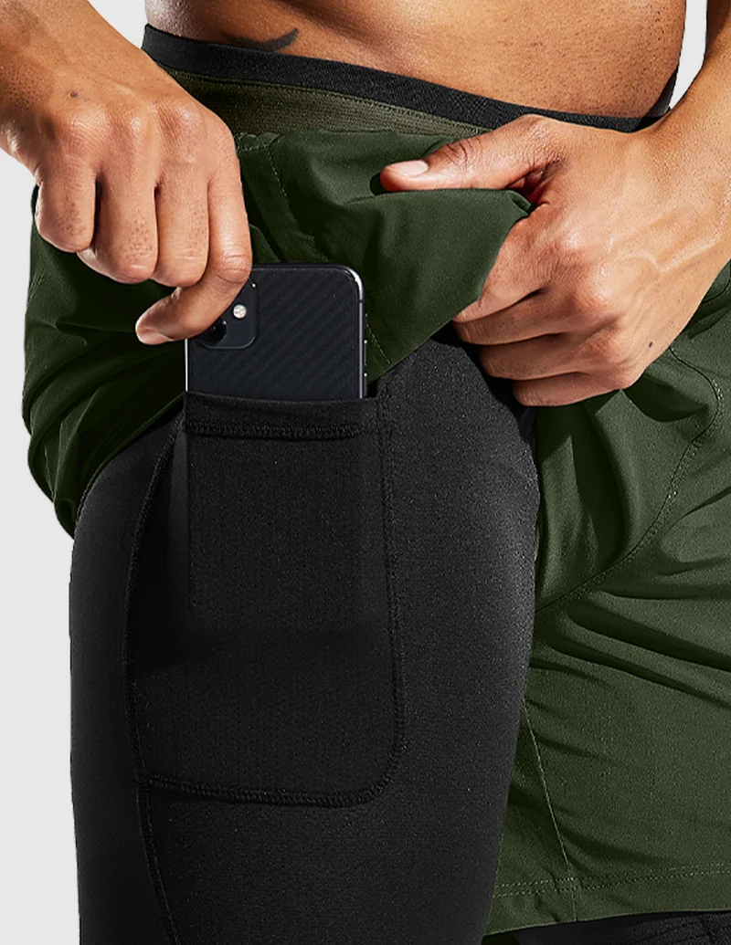 Men's SprintDry™ 2 in 1 Running Shorts 5"