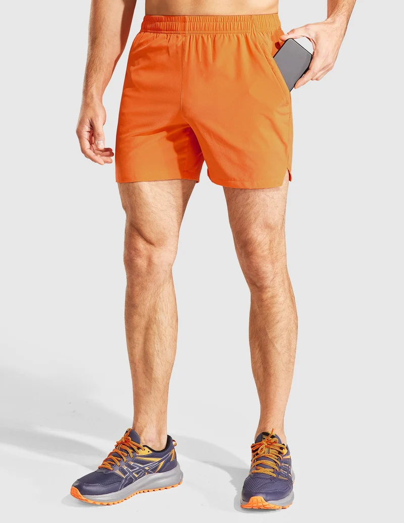Men's PaceLite Shorts W/ Zipper Pockets 5"