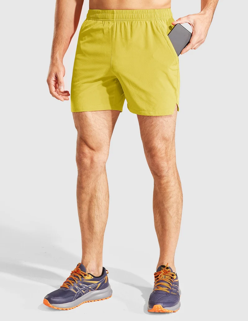Men's PaceLite Shorts W/ Zipper Pockets 5"