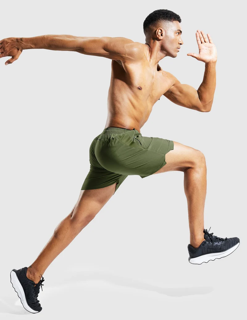Men's PaceLite Shorts W/ Zipper Pockets 5"