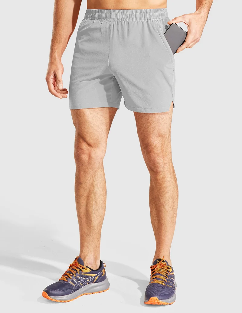 Men's PaceLite Shorts W/ Zipper Pockets 5"