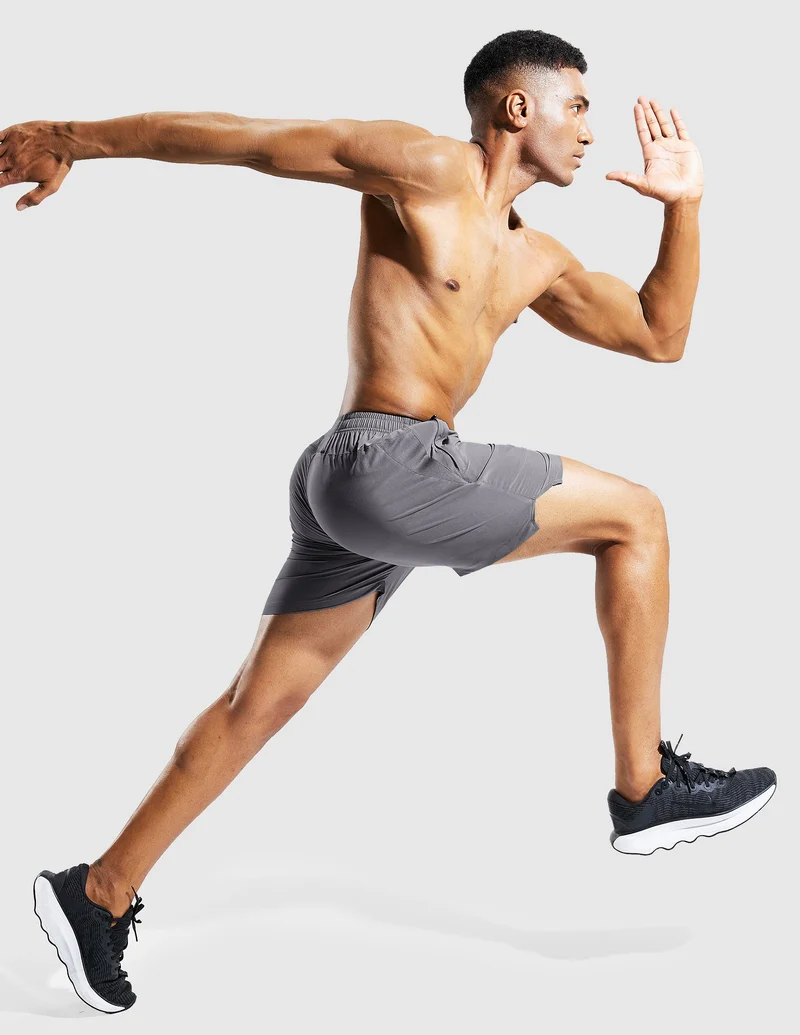Men's PaceLite Shorts W/ Zipper Pockets 5"