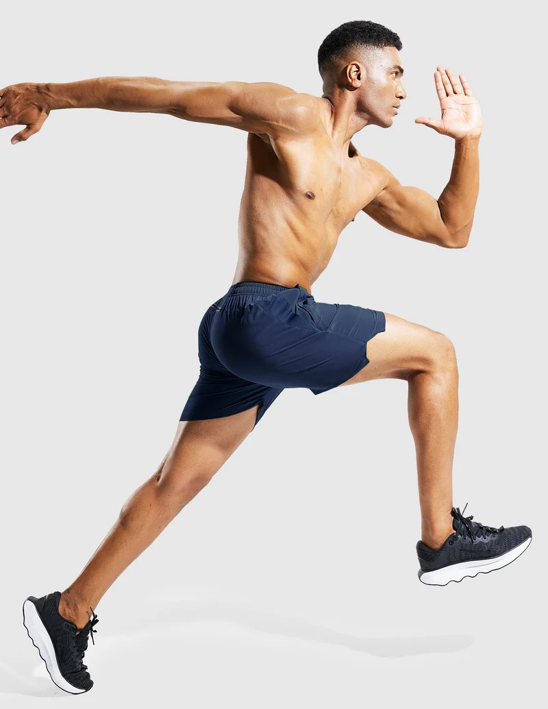 Men's PaceLite Shorts W/ Zipper Pockets 5"