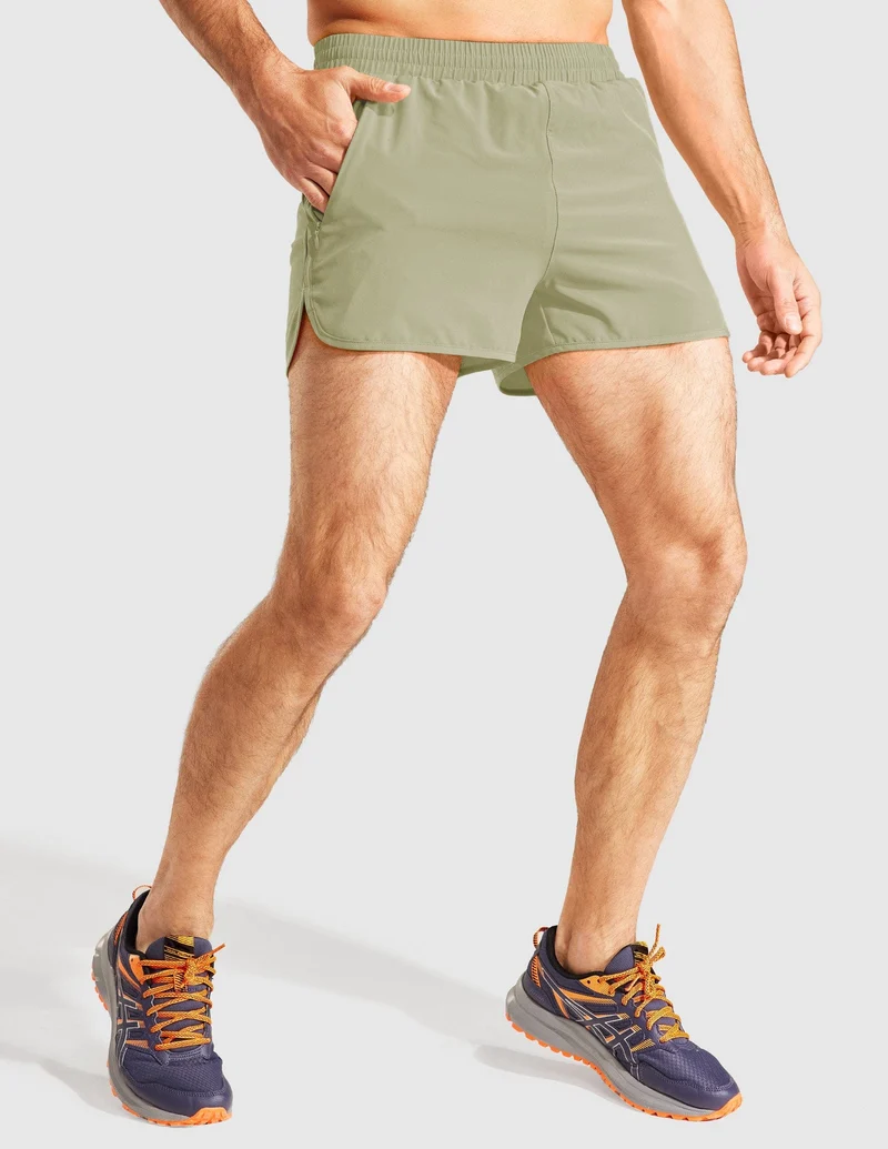 Men's PaceLite Split Running Shorts W/Brief 3"