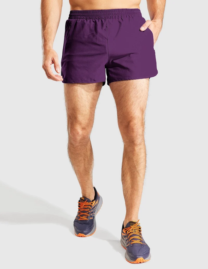 Men's PaceLite Split Running Shorts W/Brief 3"