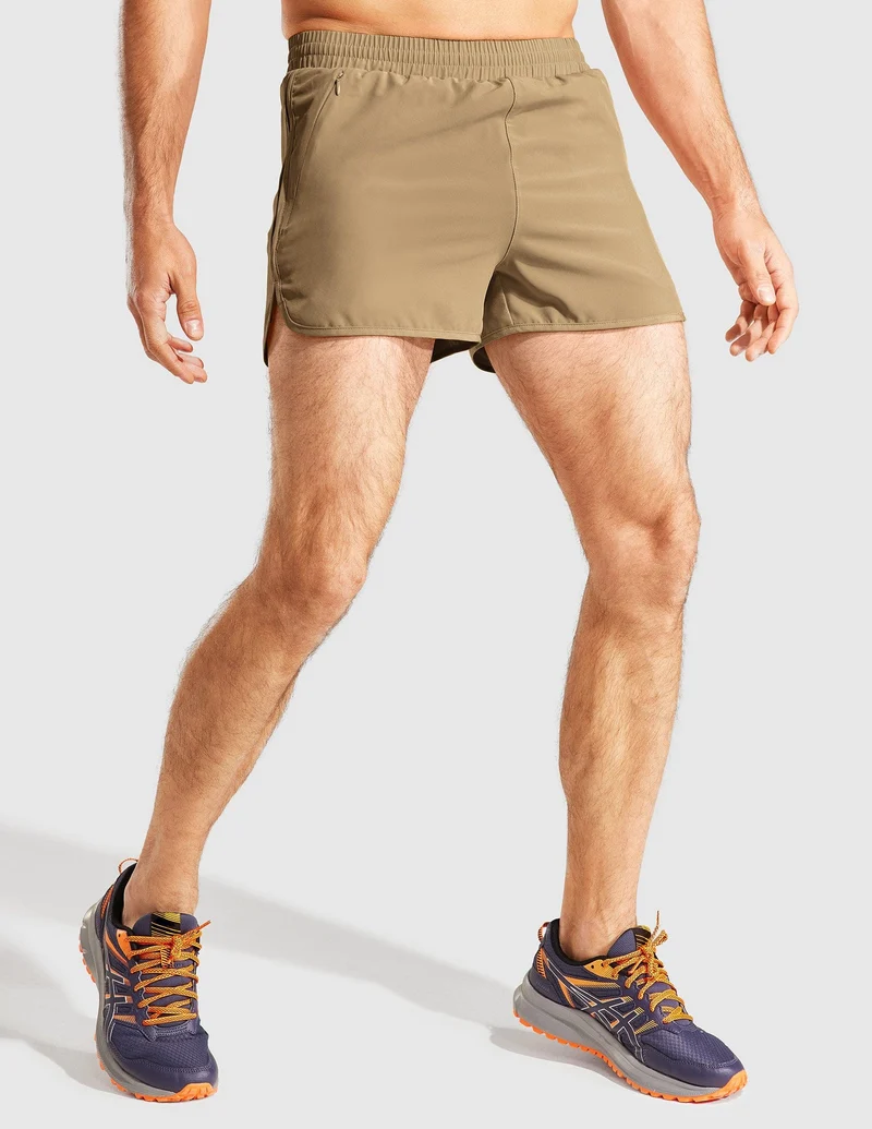 Men's PaceLite Split Running Shorts W/Brief 3"