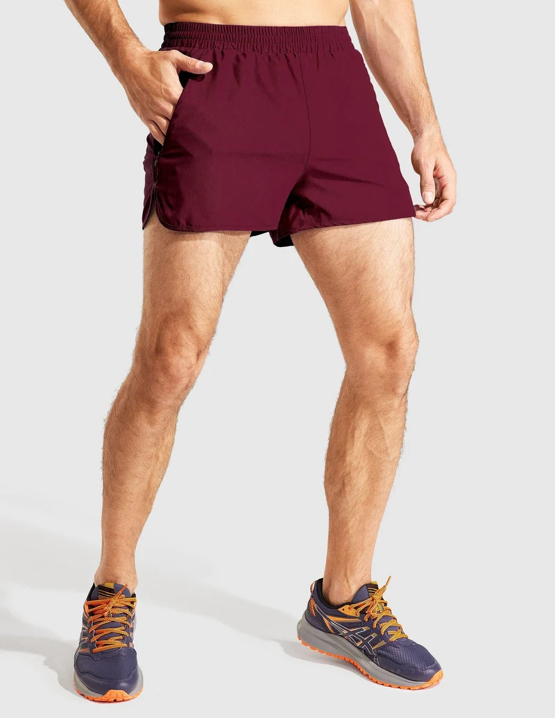 Men's PaceLite Split Running Shorts W/Brief 3"