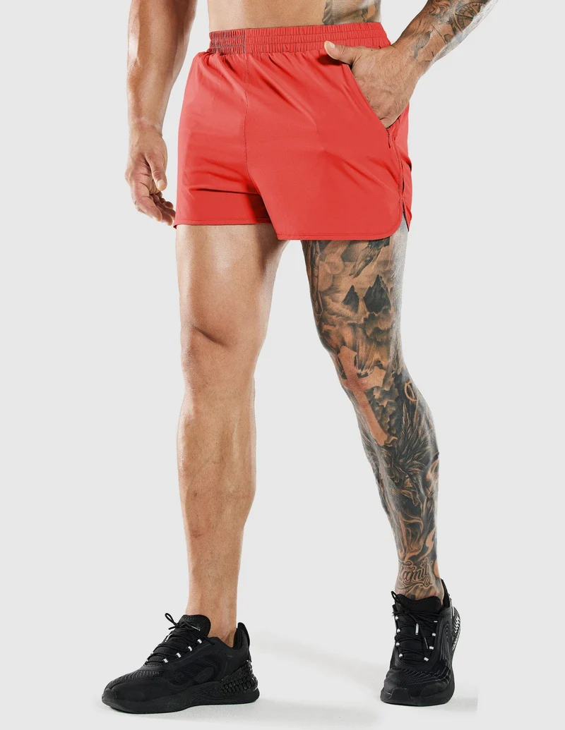 Men's PaceLite Split Running Shorts W/Brief 3"