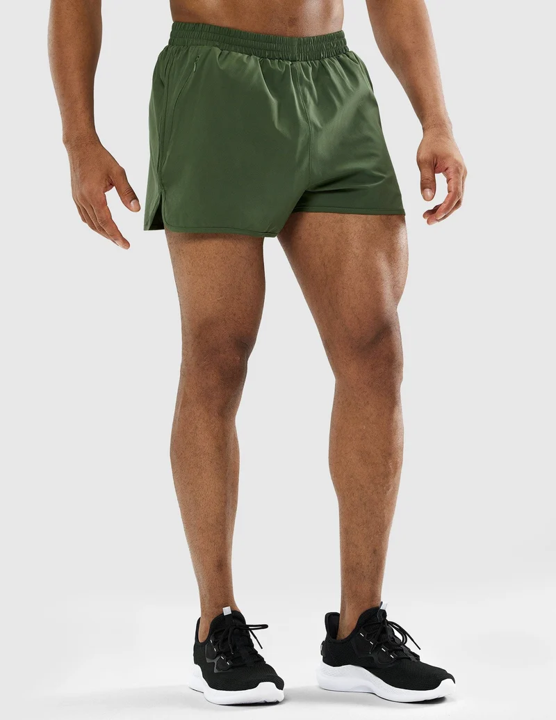Men's PaceLite Split Running Shorts W/Brief 3"