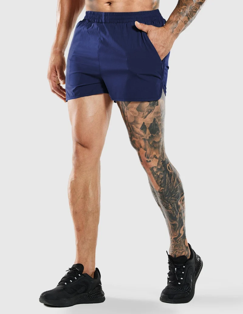 Men's PaceLite Split Running Shorts W/Brief 3"